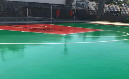 安徽篮球场翻新地面